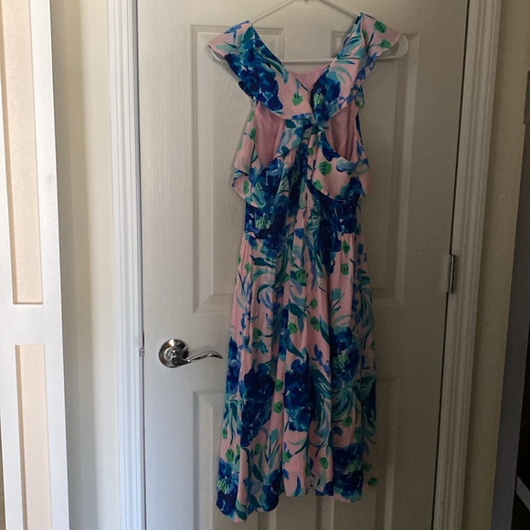 NWT Lilly pulitzer rory dress sweet pea, pink tropics - Picture 13 of 16